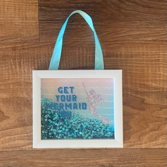 Mermaid Art Sign - Picture 1 of 1